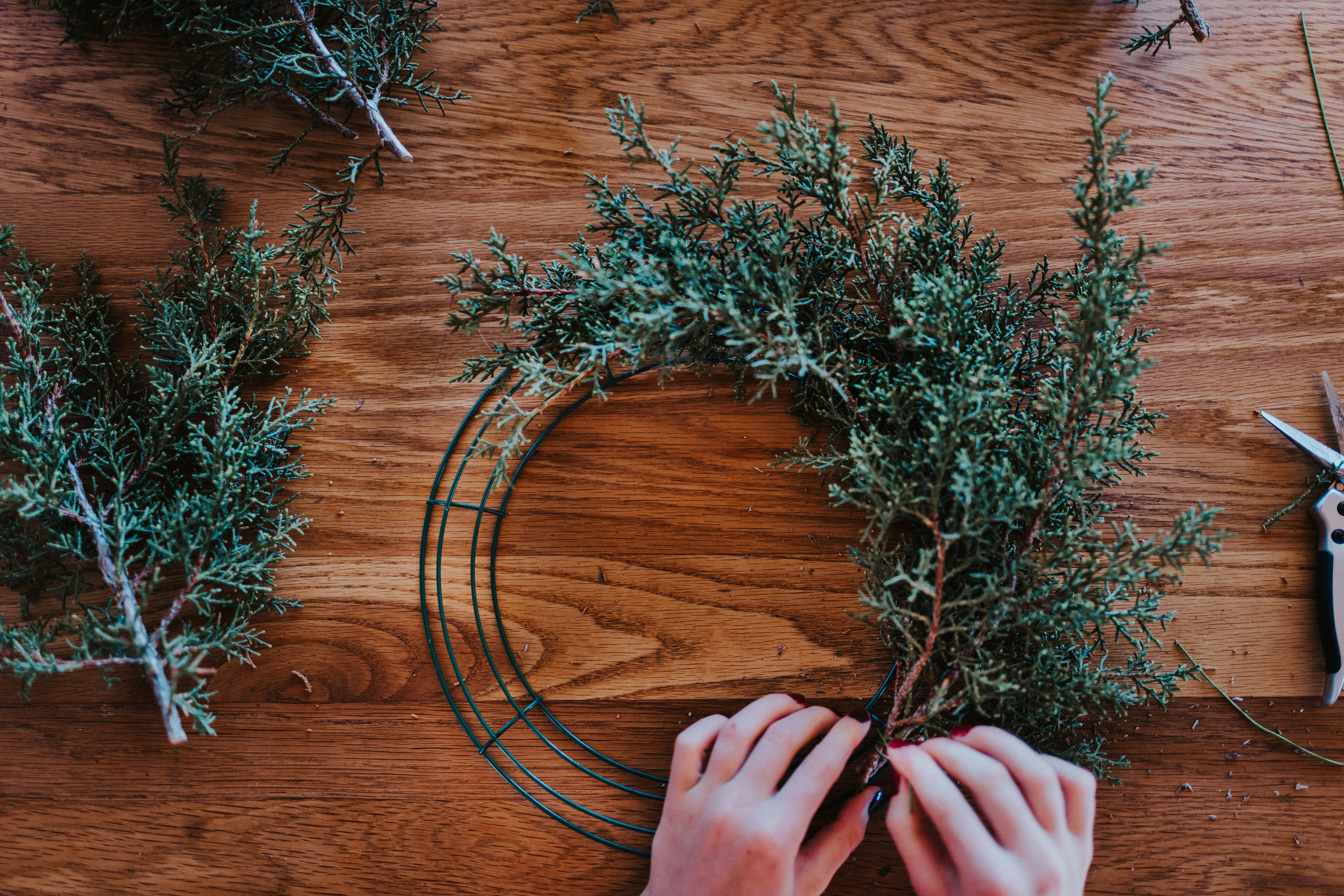 Christmas Evergreen Wreath